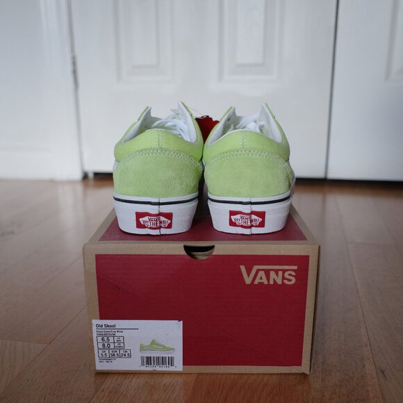 NWT Vans Old Skool Lime Green (6.5 M // 8 W) - Picture 4 of 7